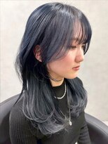 ジエクトカナウ 梅田&nbsp;【顔周り似合わせカット】顔まわりカット/ブルーカラー