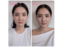 シュクレアミ 福島(sucre ami)の雰囲気（似合わせメイク体験　before→after【福島/ヘアメイク】）