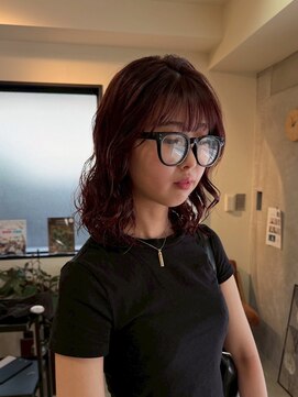 ヘアーブレイス(hair brace) 千葉駅/着物ヘア/大人ガーリー/ダークアッシュ/似合わせカット