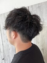 ヘアーリゾートノーブル(Hair Resort Noble) 【ツイストスパイラルパーマ】ツーブロック刈り上げ無造作