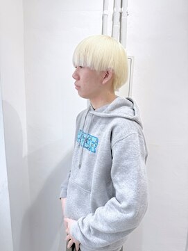 ミュー(Mu) 抜きっぱなしブロンド　ホワイトブリーチ