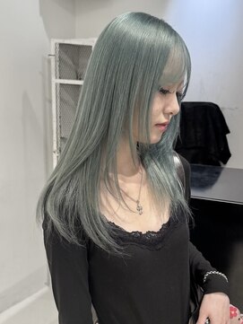 ココ 本八幡(KOKO) *ハッシュカットグレージュデザインカラーツートンカラー