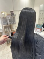 ケンジ 平塚 アネッタ(KENJE annetta) 艶髪ストレート 髪質改善カラー 髪質改善トリートメント