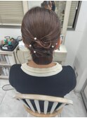 タイトシニヨンスタイル