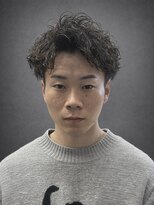 グロウ 天神店(growth) アップバング/メンズショート/メンズパーマ/短髪パーマ