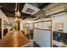 マルコ(marco)の雰囲気（【1F 店内】半個室になってます）