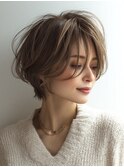 白髪ぼかし脱白髪染め似合わせカット40代50代60代