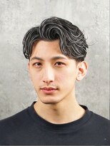 ヒロギンザ 新橋日比谷口店(HIRO GINZA)&nbsp;ホワイトメッシュ白髪ぼかし