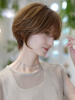 レジット 海老名(Legit) ひし形ショート/長め前髪/ハイライト/30代40代50代 海老名美容室