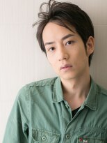 モッズヘア メン 南越谷南口店(mod's hair men)&nbsp;30代40代アップバング社会人ダークアッシュショートY南越谷