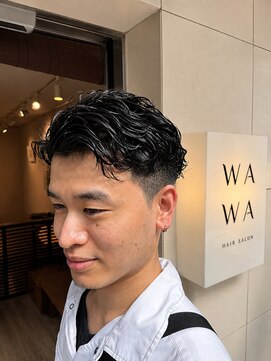 ワワ ヘアサロン 高円寺店(WAWA HAIR SALON) ツヤ感で差がつく大人のウェットパーマ