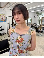 ソーソー(SoSo)&nbsp;顔周りレイヤー×ショートボブ8.20