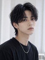 MEN'S salon Rue de noel メンズカット/パーマ/眉毛【ルード ノエル】&nbsp;Men's_マッシュショート_ダウンバング_毛流れ