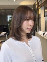 フィルムス 銀座(FILMS)&nbsp;ダークパープル/レイヤーボブ/顔周りレイヤー/レイヤーカット