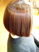 アンバー ヘアー クリエイト(Amber Hair Create)&nbsp;酵素ストレート　前下がりボブ　【千葉】　【千葉中央】