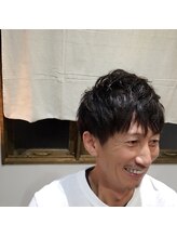 ヘアーガレージ カワニシ(hair garage KAWANISHI) ナチュラルマッシュ