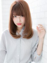 ローマ ギンザ(ROMA Ginza)&nbsp;『ROMA』３Dカラー ボルドー ナチュラル フェザーロング