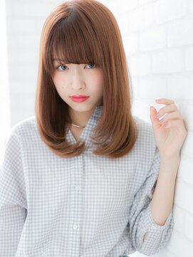 ローマ ギンザ(ROMA Ginza) 『ROMA』３Dカラー ボルドー ナチュラル フェザーロング