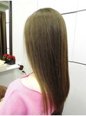 ナチュラルストレートヘアー