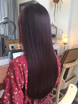 キープへアデザイン(keep hair design) 【自由が丘 keep甲田】ピカララベンダーピンク