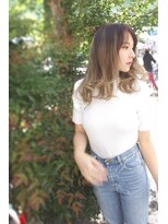 クート アンド シー 東川口(kuto and C)&nbsp;東川口×バレイヤージュ×ミルクティー