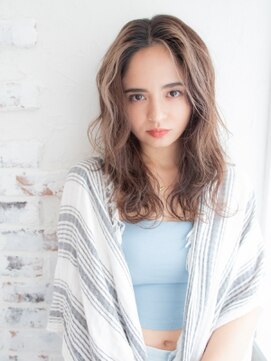 マリー 美容室 所沢店(mary) ハイライト×ゆるウェーブ