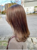 #BLUE ナチュラルベージュ #ハイライト