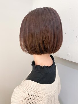ネオリーブアイム 横浜西口店(Neolive aim) おさまりボブ★切りっぱなしミニボブ