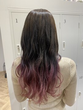 エイトサカエ 栄店(EIGHT sakae) グラデーションカラー×ピンク