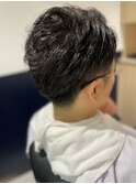 2ブロックショート/七三/メンズ/銀座/東銀座/〈銀座〉理容室