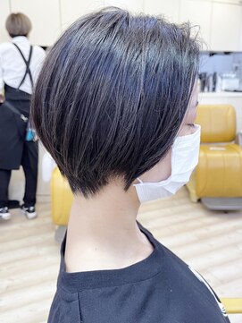 モリオ フロム ロンドン 成増店 【morio成増/児玉】黒髪　丸みショート　冬