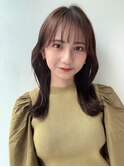 【エレン池袋】小顔カット×大人気くびれミディ　韓国ヘア