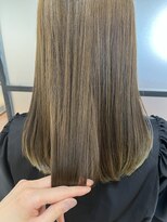 ミュート 原宿店(mute)&nbsp;【mute原宿】透明感セミロング×オリーブグレージュ