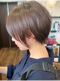 【畑中正敏】20代30代40代◎/ボブ/ミルクティーアッシュ