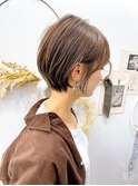 キレイなハイライトとくびれショートボブ☆