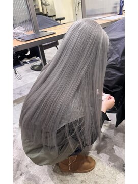 ストゥー(StueW.) 【ダブルカラー】【バレイヤージュ】シルバーカラー