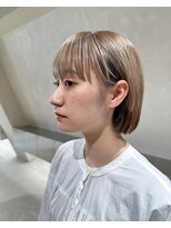 イマイ ケイアウラ(imaii k-aura)&nbsp;自然とおさまるハイトーンミニボブ