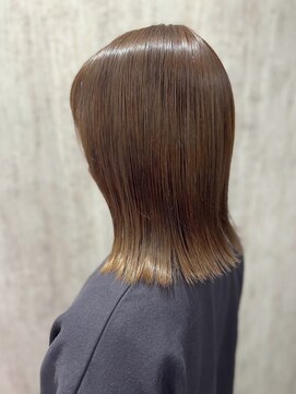 テトテ 門戸厄神店(tetote) 【tetote村山のサロンスタイル】艶髪ストレート/矯正系髪質改善