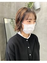 テトヘアー(teto hair)&nbsp;ボブパーマ　ローライト　ウェーブパーマ　くるくる