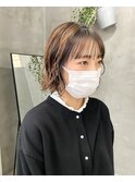 ボブパーマ ローライト ウェーブパーマ くるくる