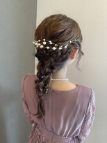 リム(Limb)&nbsp;お呼ばれヘア＊ふわふわ編み下ろし