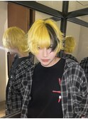 【Lee十三 中島】ショートレイヤー/デザインカラー/ハイトーン