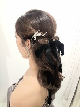 パズードコー(PSSD-CO.+5) 綺麗めハーフアップ