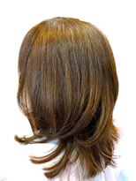 ヒサ(HISA)&nbsp;ブリーチなしの白髪ぼかしカラー