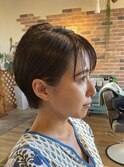 大人ショートボブスタイル