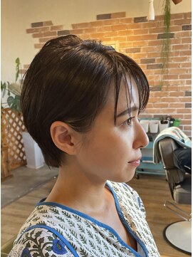 ハイジ(hairsalon Hyge) 大人ショートボブスタイル