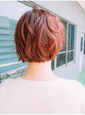 ショートボブ20代/30代/40代/庭瀬