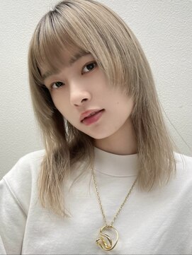 サンド クリア 横浜本店(sand clear) ボブディオリーブベージュ髪質改善縮毛矯正フェイスレイヤー