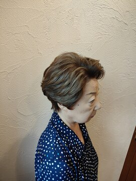 桜デコ プリム店(DECO) 白髪をベージュカラー