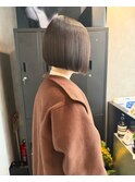 【小顔カット】前下がりボブ!